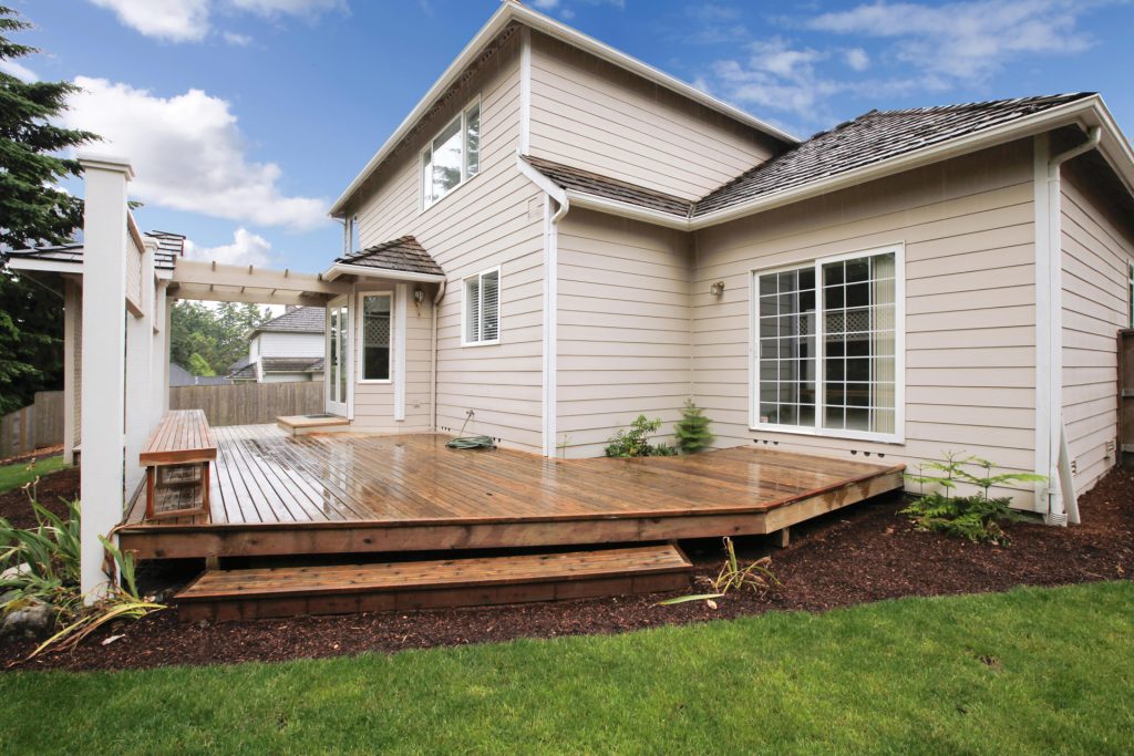 Hardwood Deck Construction